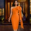 Picture of One Shoulder bodycon Dress