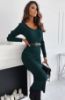 Picture of Knit ribbed body con dress