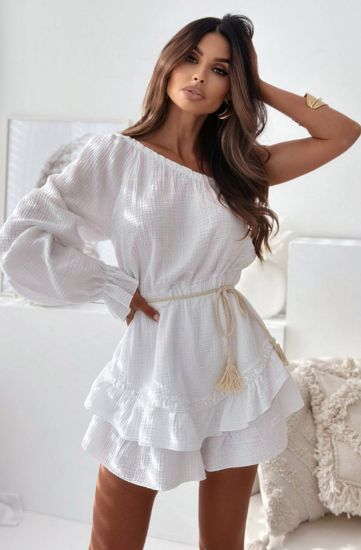 Picture of Dahlia One-Shoulder Playsuit
